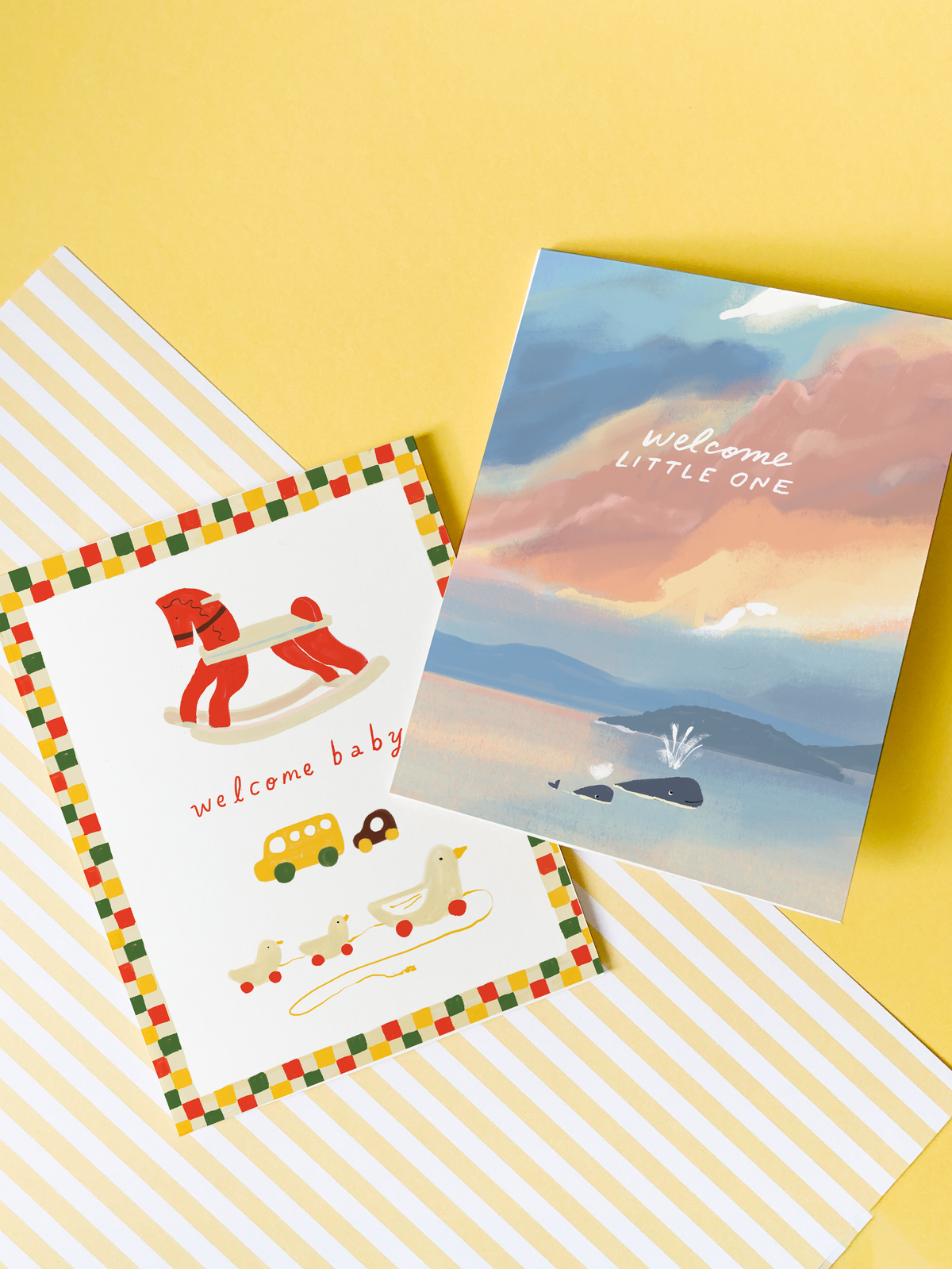 Whale Baby Card
