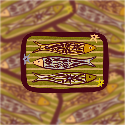 Sardines Sticker