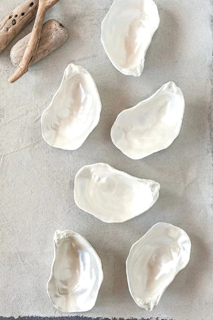 Iridescent Oyster Shell Trinket Dish