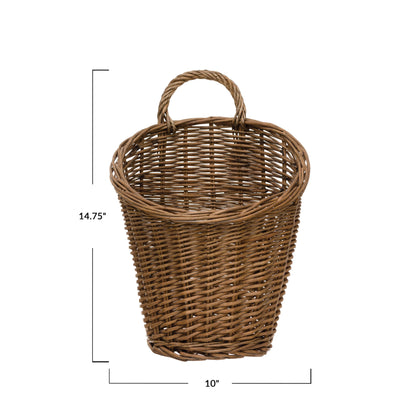 Rattan Wall Basket