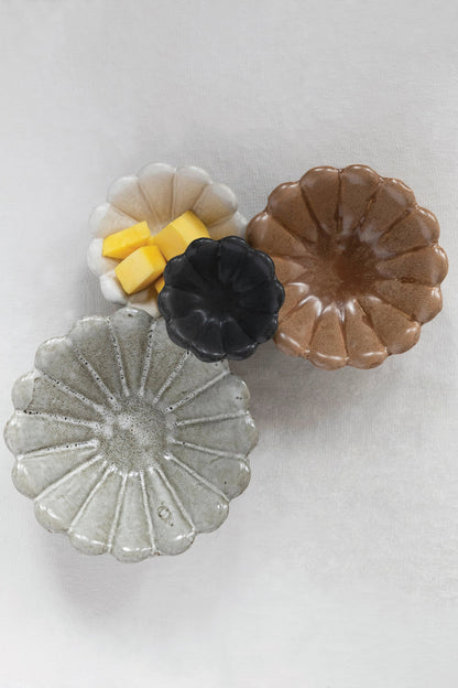 Stoneware Flower Bowls | Assorted