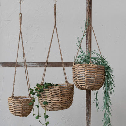 Hanging Water Hyacinth Planter