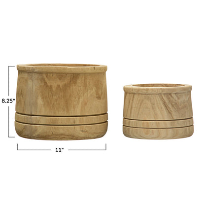 Paulownia Wood Planters