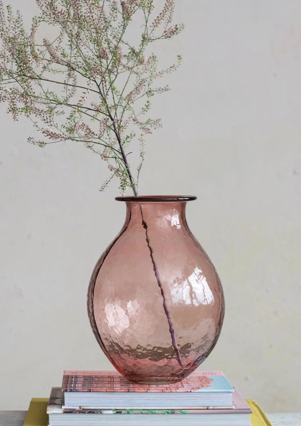 Rose Glass Vase