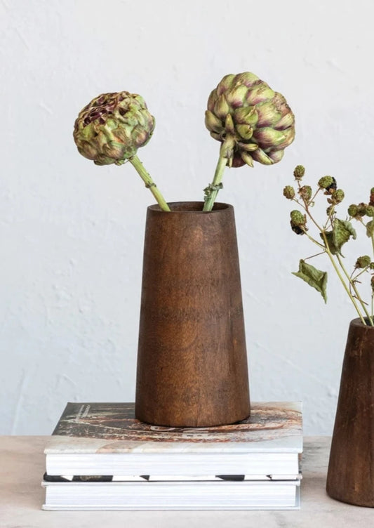 Reclaimed Wood Vase | Large