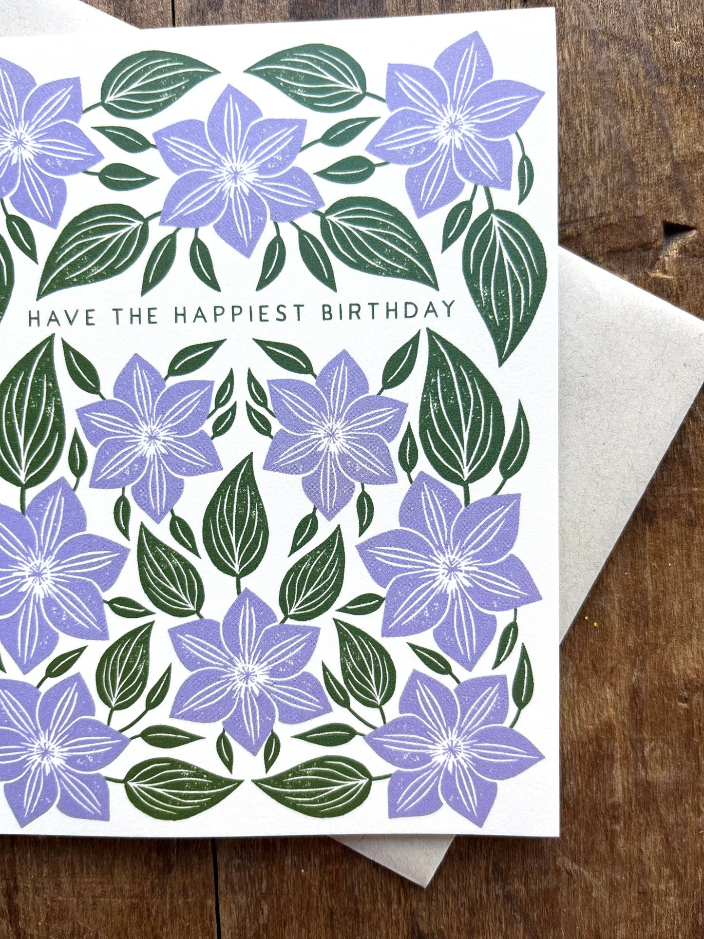 Happiest Birthday Floral Card