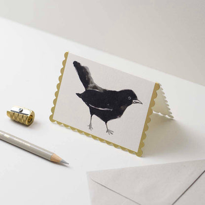 No. 5 Blackbird Mini Card