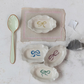 Scalloped Trinket Dish | Colorful Bows