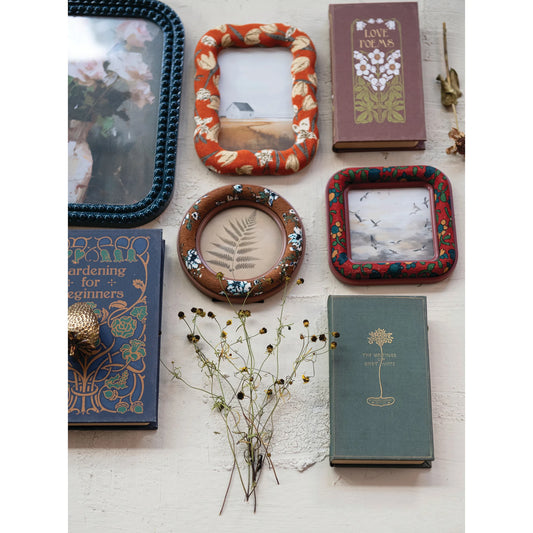 Floral Embroidered Frames
