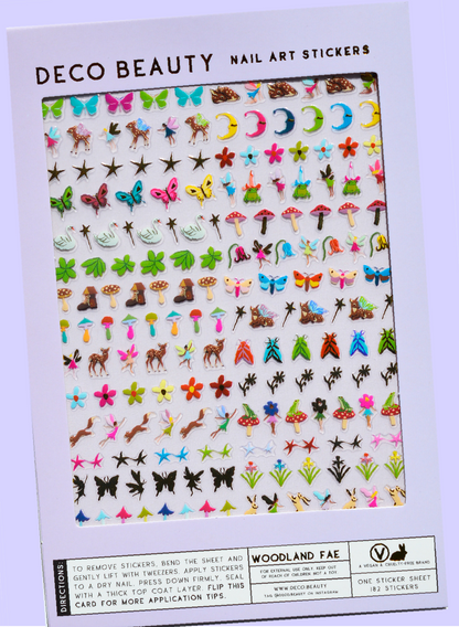 Nail Art Stickers | Woodland Fae