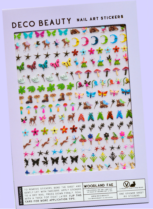 Nail Art Stickers | Woodland Fae