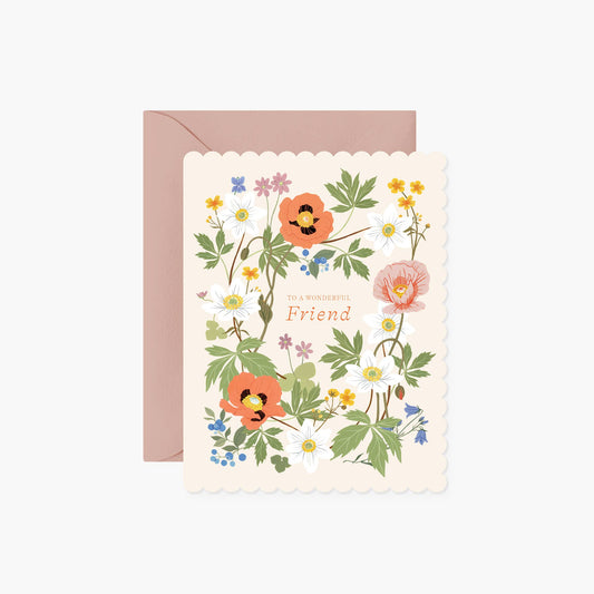 Wonderful Friend Card
