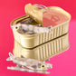 Sardine Alligator Hair Clip Set