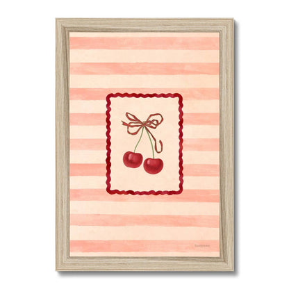 Cherry Art Print | 11 x 14