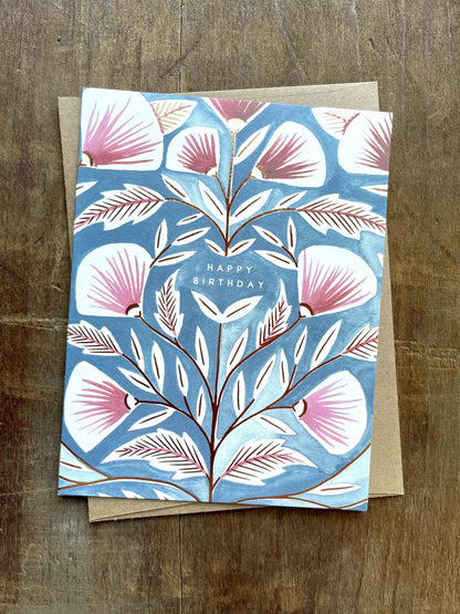 Happy Birthday Foil Stamped Card