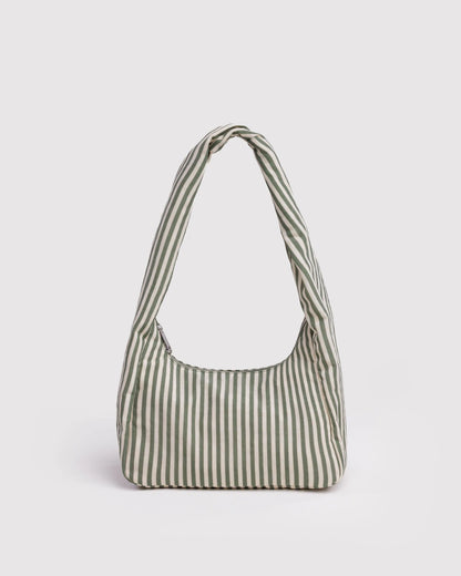 Small Meringue Bag | Sage Stripe