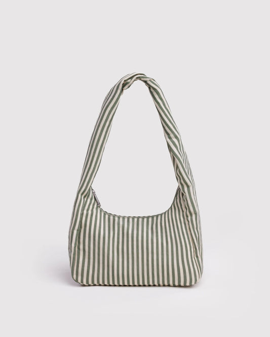 Small Meringue Bag | Sage Stripe