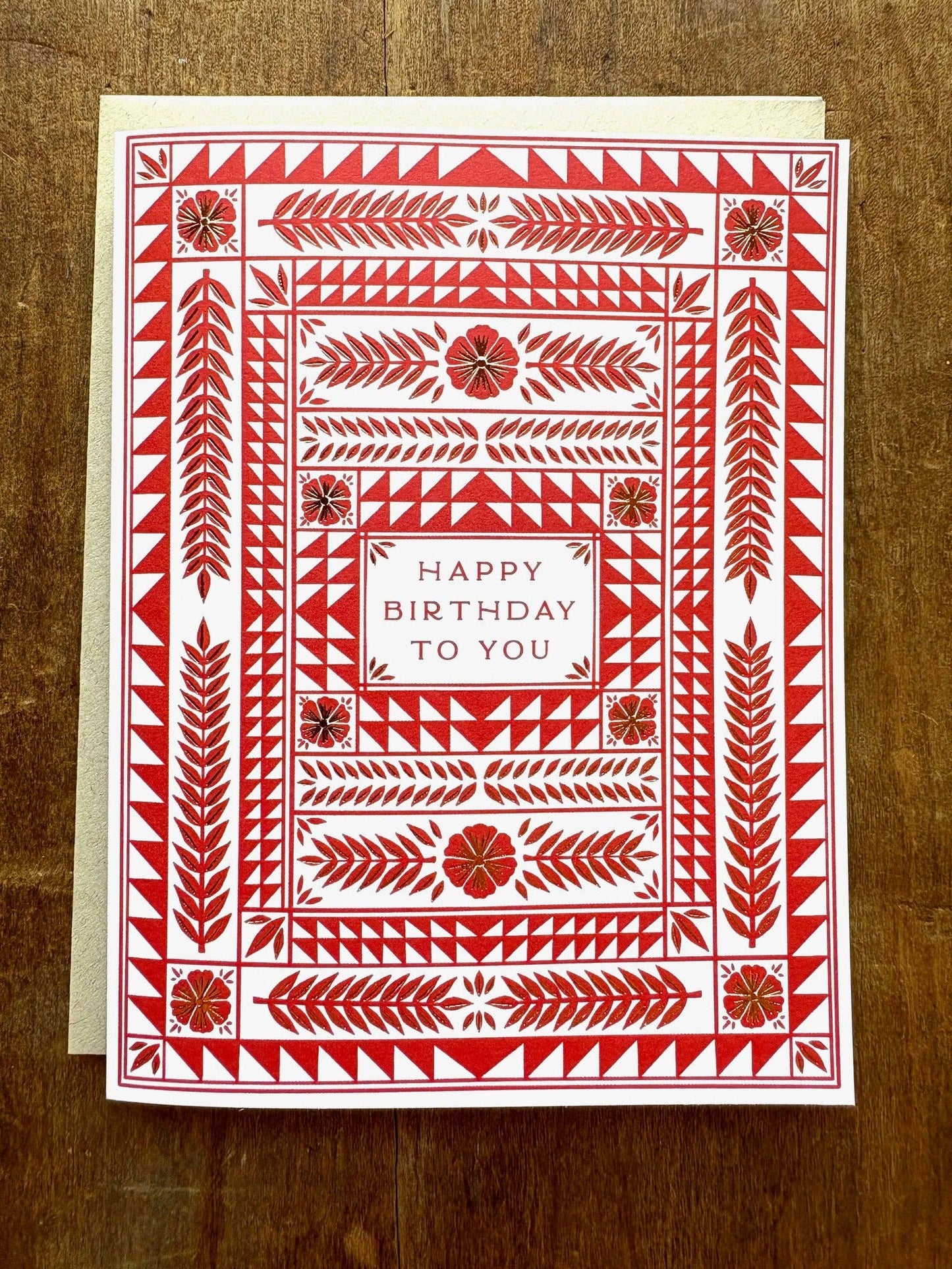 Happy Birthday To You Card