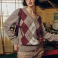 Maplewood Argyle Sweater