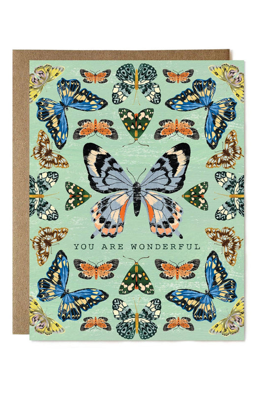 You are Wonderful Butterfly Card