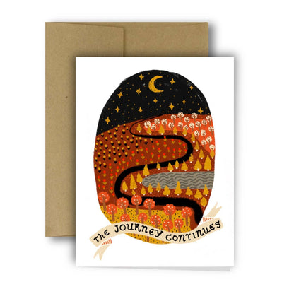The Journey Continues Card