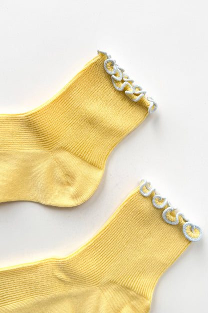 The Petite Ruffled Socks | Butter