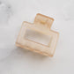 Boxy Hair Clip | Ice Matte Beige