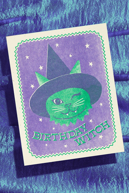 Birthday Witch Card