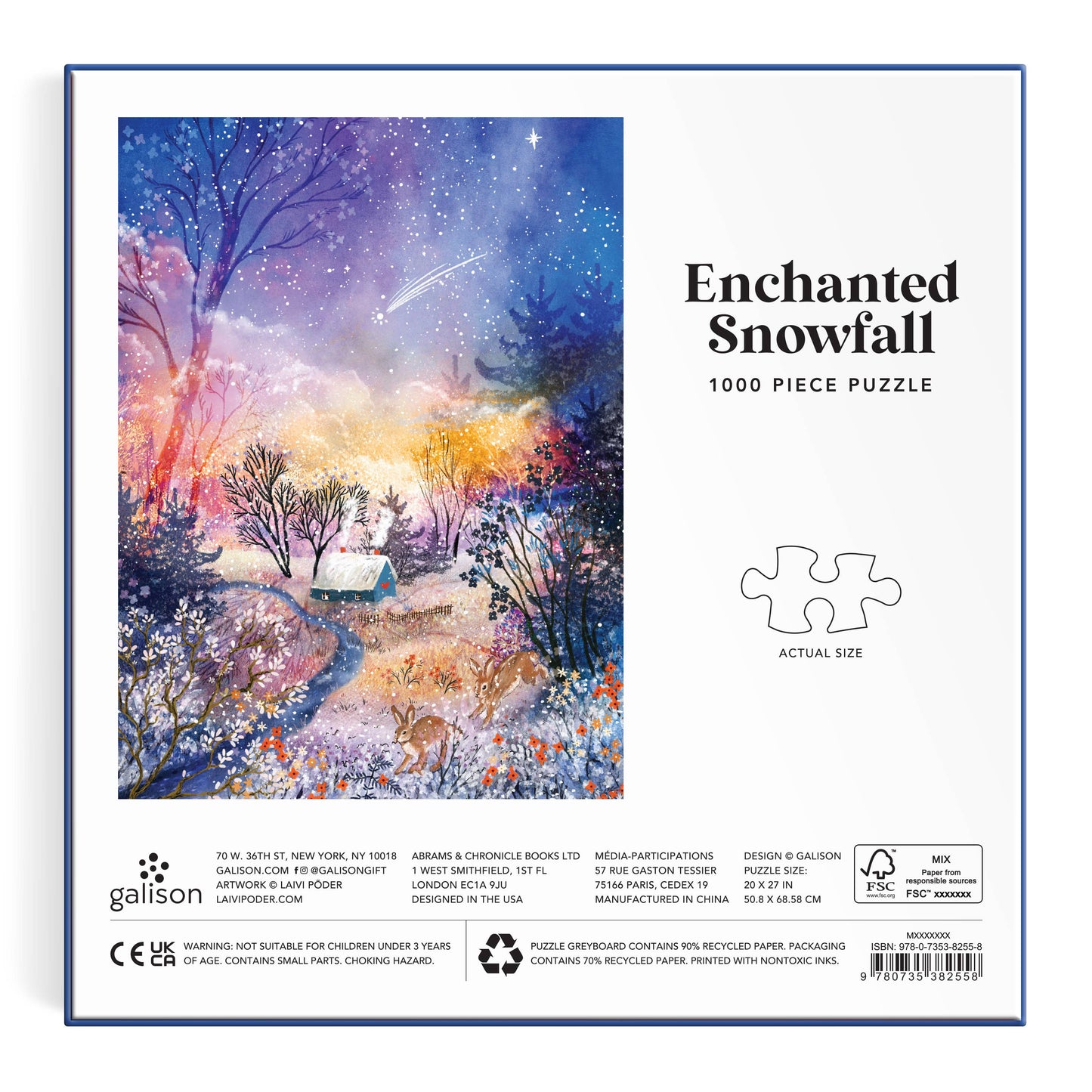 Enchanted Snowfall | 1000 Piece Puzzle