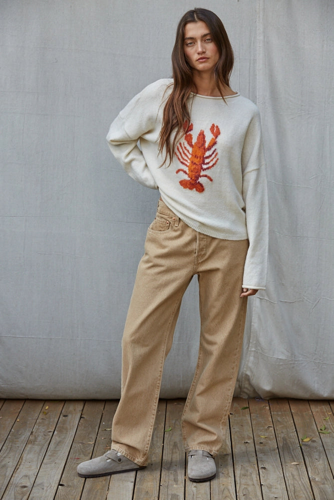 Market Price Lobster Sweater