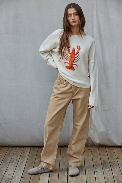 Market Price Lobster Sweater