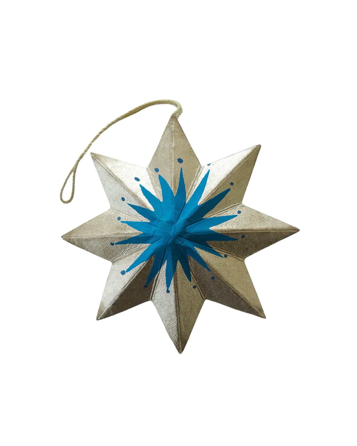 Golden Star Ornament