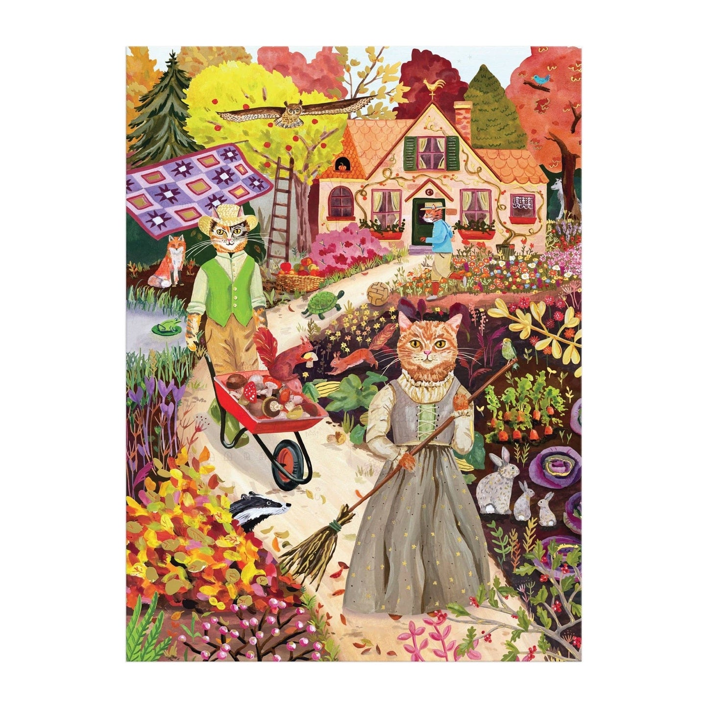 Cottage Cats | 1000 Piece Puzzle