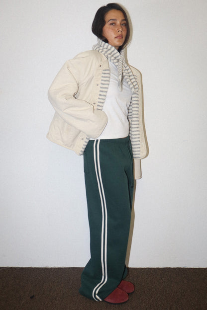 Straight Leg Sweatpant | Winter Green