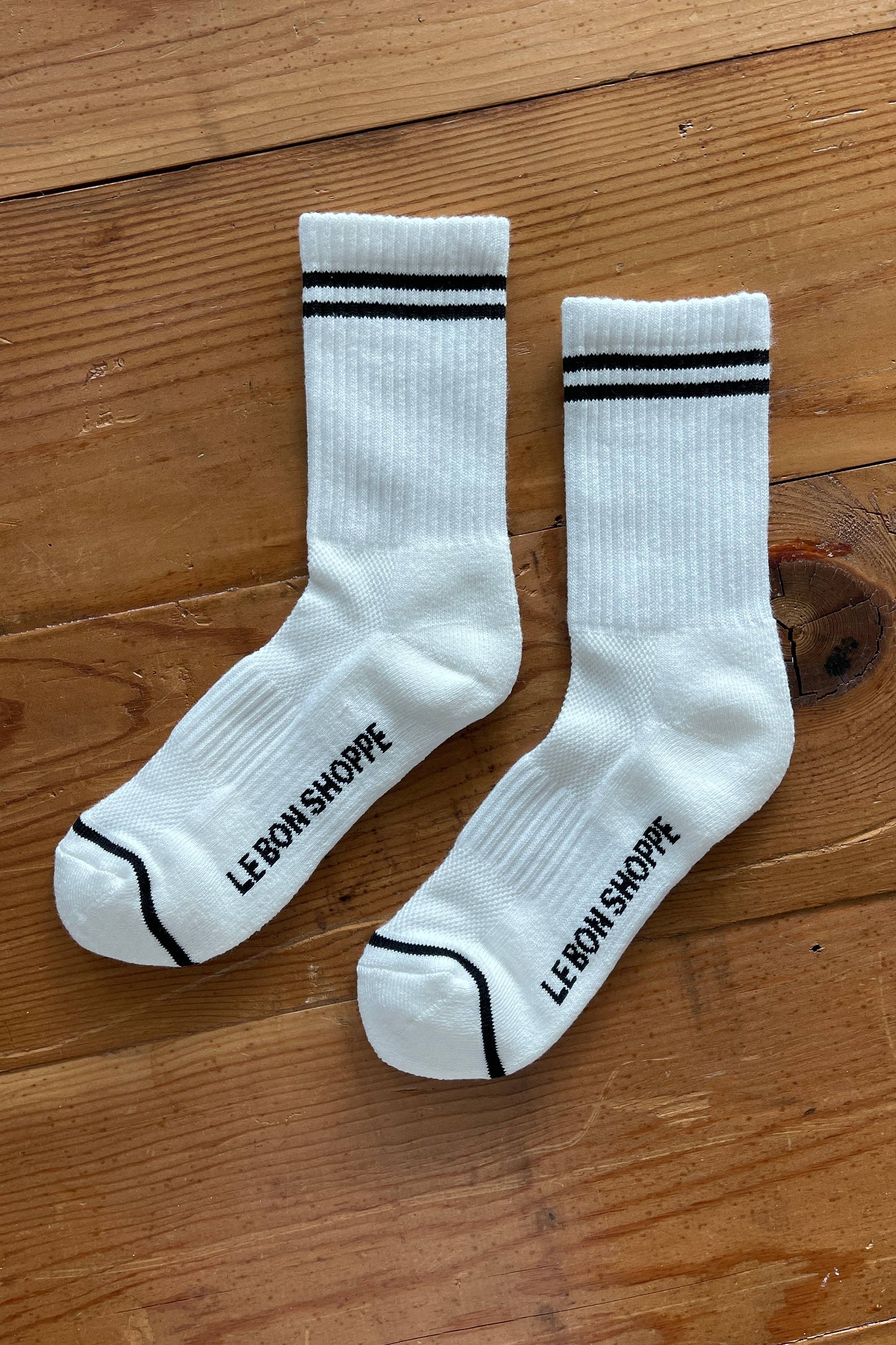 Boyfriend Socks | Light Grey