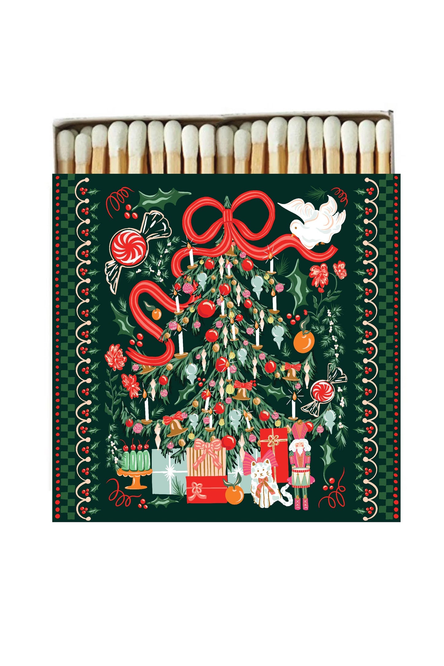 Jolly Christmas Tree Matchbox