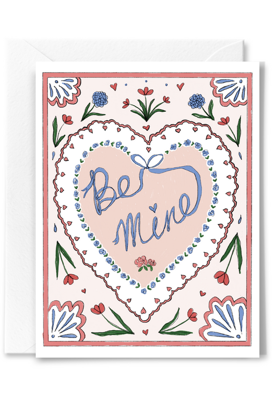 Be Mine Valentine Card