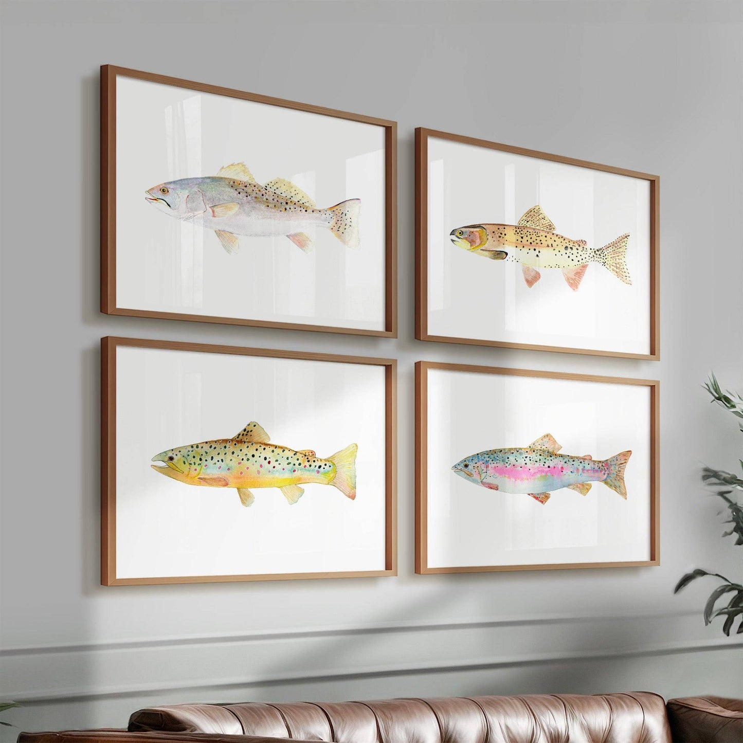 Rainbow Trout Print | 8 x 10
