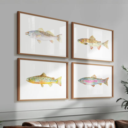 Rainbow Trout Print | 8 x 10