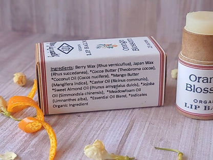 Orange Blossom Lip Balm | Paperboard Tube