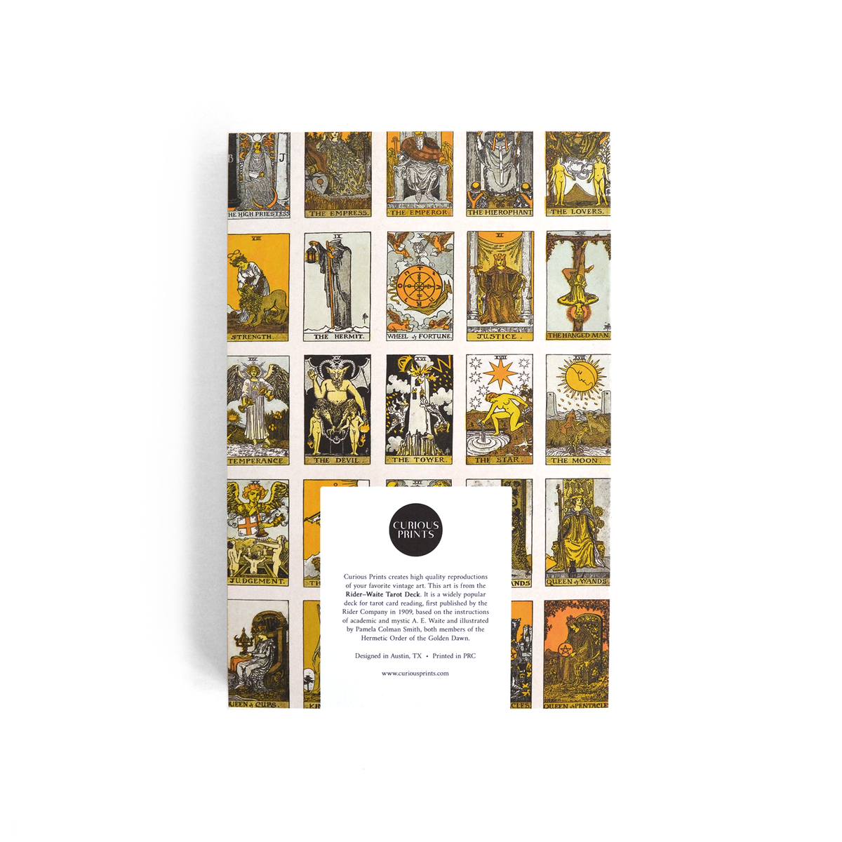 Vintage Tarot Card Deck Journal