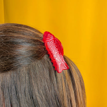 Sweet-ish Fish Hair Claw