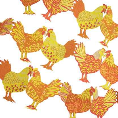 Chickens Concertina Garland