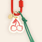 Bag Charm Keychain | Cherry
