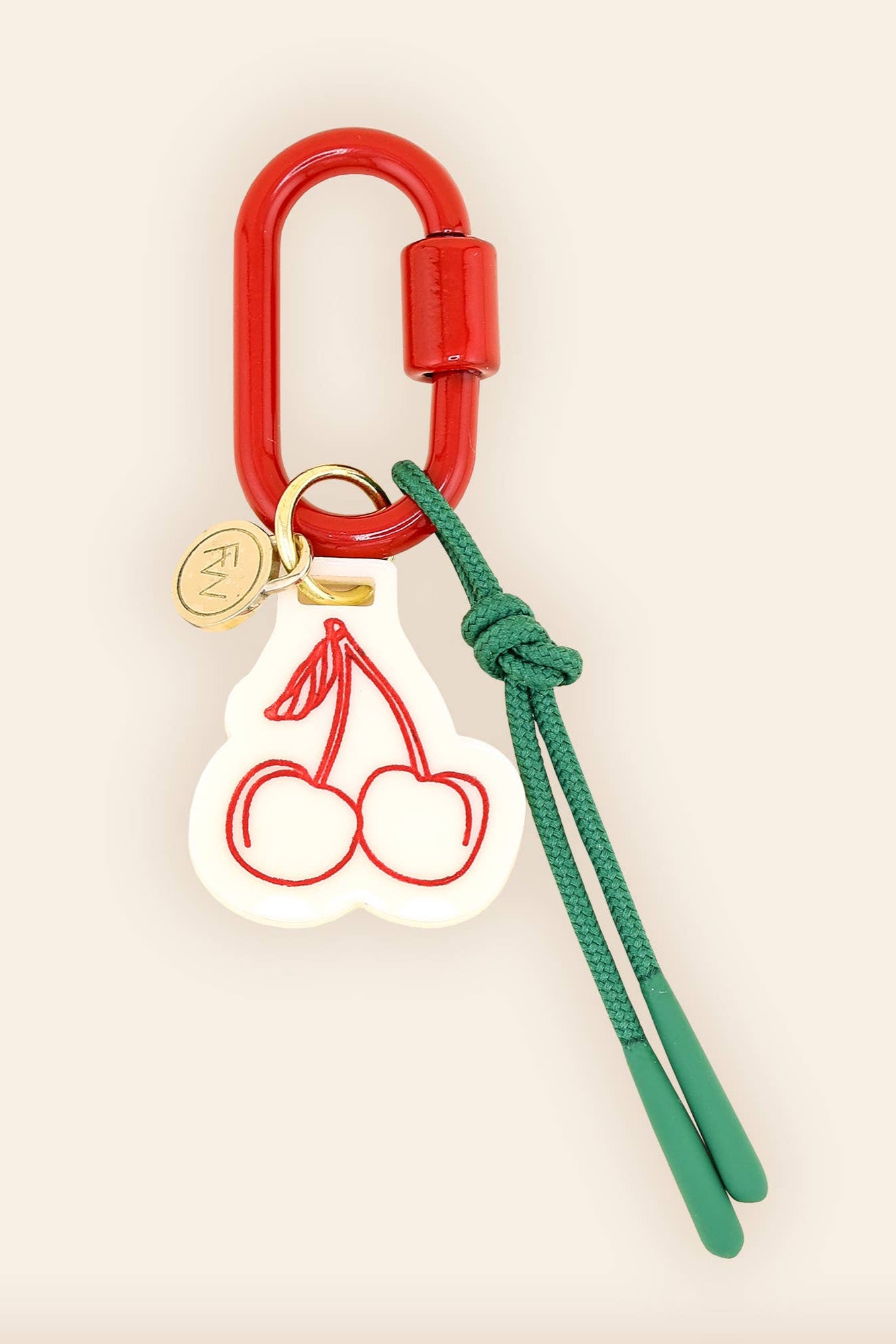 Bag Charm Keychain | Cherry