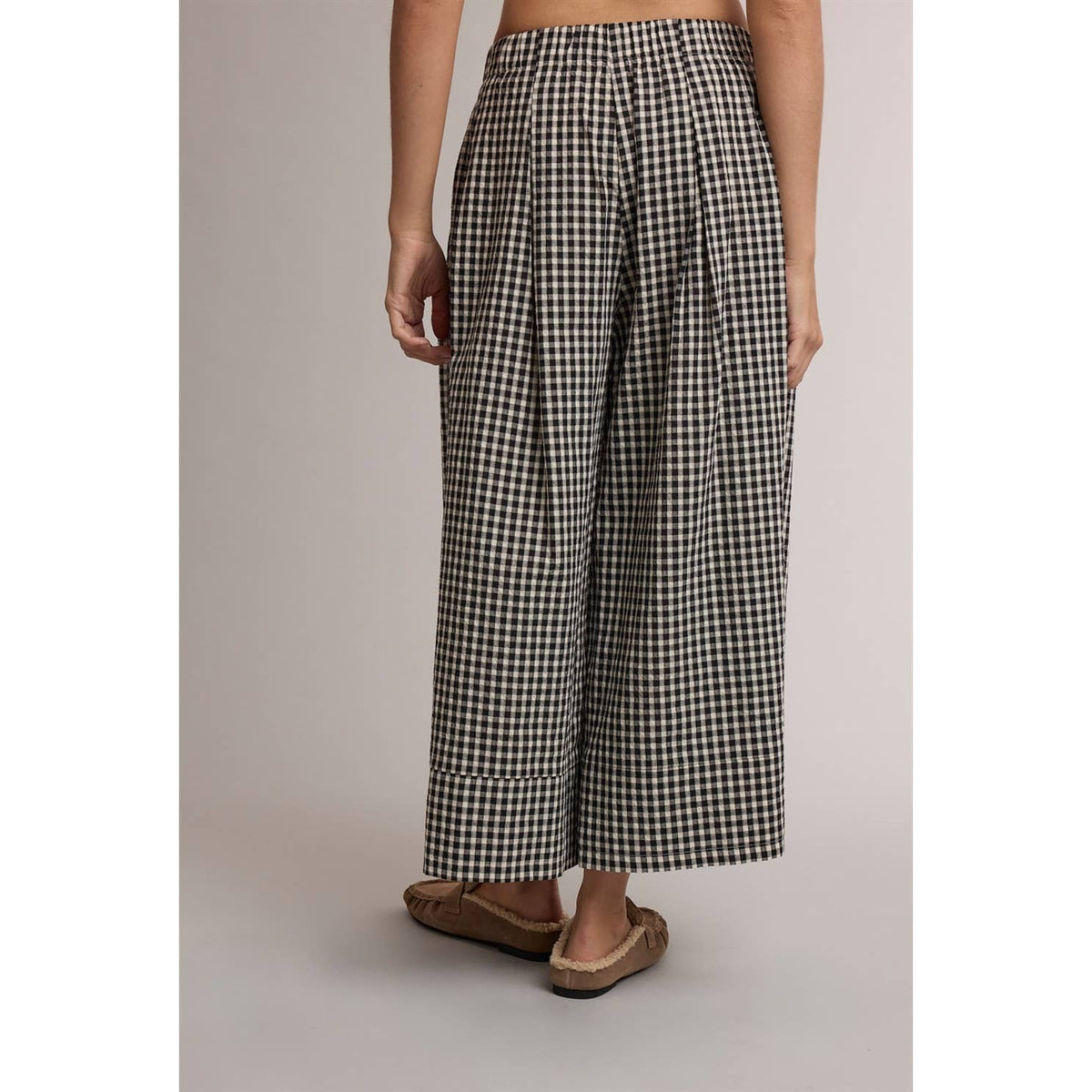 On The Move Gingham Pants