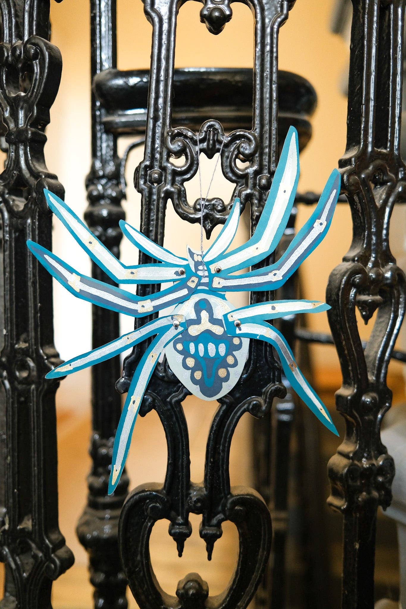 Paper Ornaments | Hanging Spiders