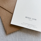 Swans Baby Card