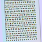 Nail Art Stickers | Topaz