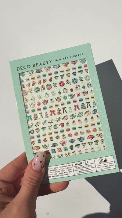 Nail Art Stickers | High Tea